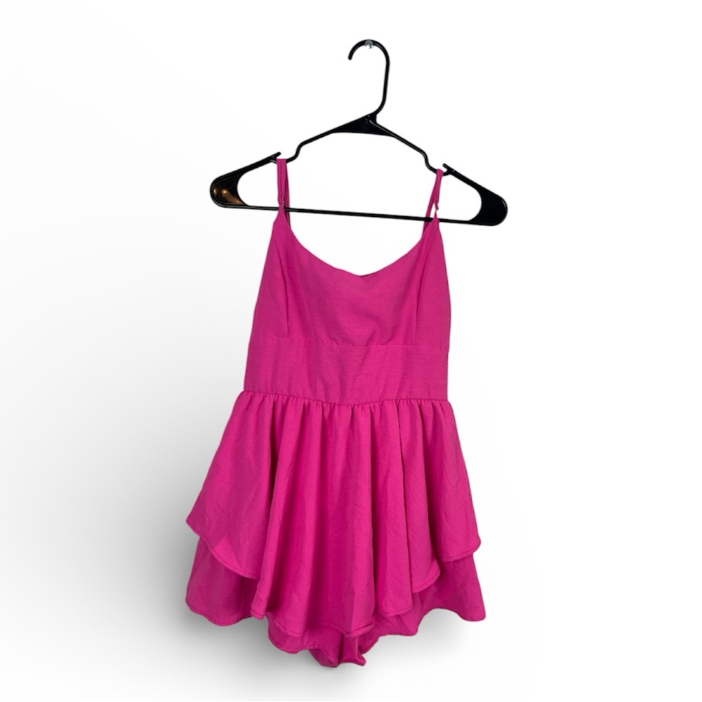 AS Revival Vibrant Pink Sleeveless Romper size XL